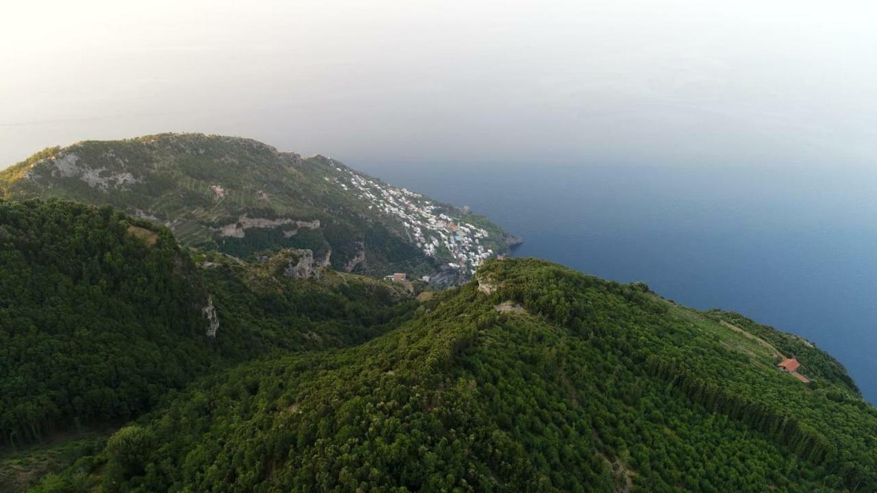 Coastal Cliff, Amalfi Apartment Pianillo Luaran gambar